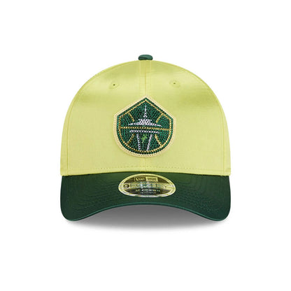 Pictured is this WNBA Draft 2026 Seattle Storm 9FORTY M-Crown cap in yellow. 3