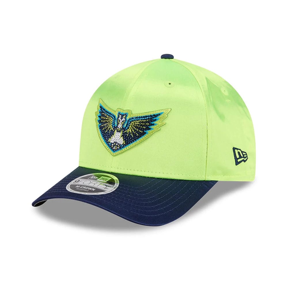 Pictured is this WNBA Draft 2026 Dallas Wings 9FORTY M-Crown cap in bright green. 4