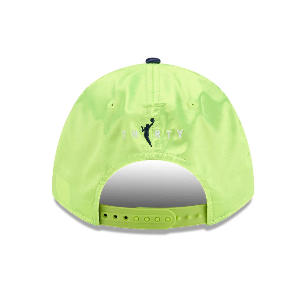 Pictured is this WNBA Draft 2026 Dallas Wings 9FORTY M-Crown cap in bright green. 7