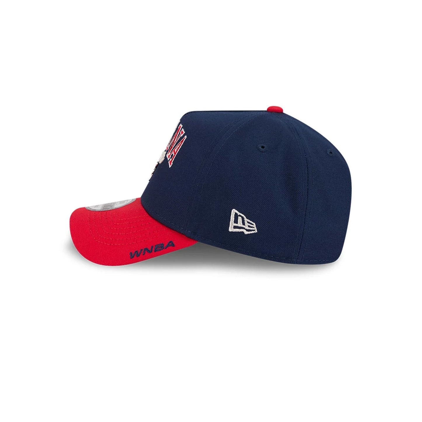 Pictured is this WNBA Tip Off 2026 Indiana Fever 9FORTY A-Frame cap in navy. 5