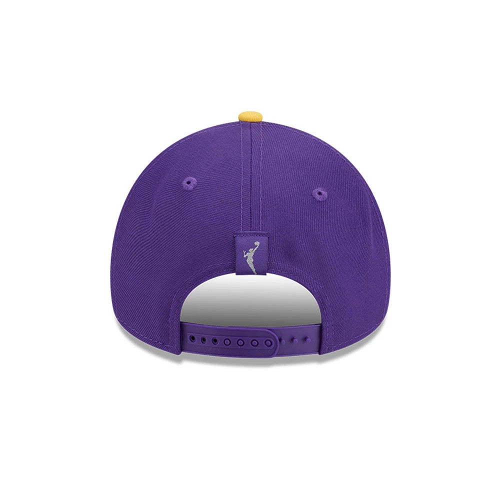 Pictured is this WNBA Tip Off 2026 LA Sparks 9FORTY A-Frame cap in purple. 4