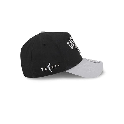 Pictured is this WNBA Tip Off 2026 Las Vegas Aces 9FORTY A-Frame cap in black. 6