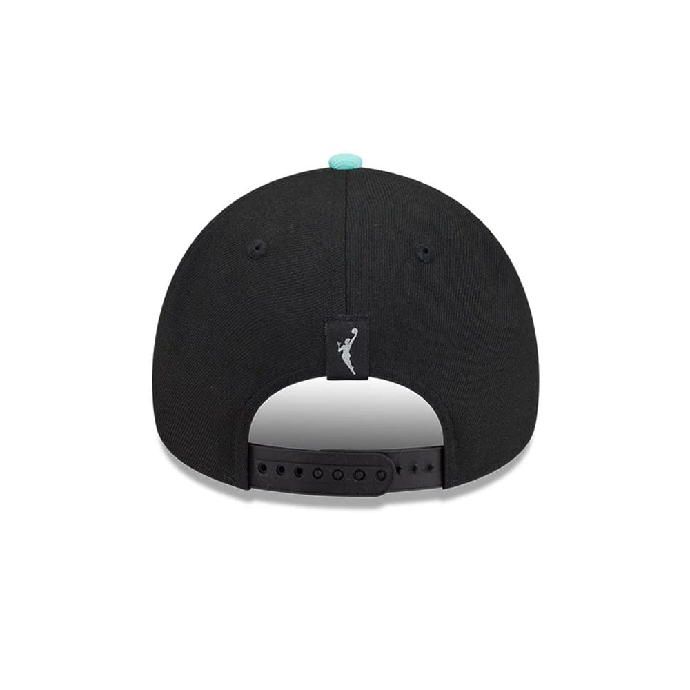 Pictured is this WNBA Tip Off 2026 New York Liberty 9FORTY A-Frame cap in black. 6