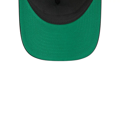 Pictured is this NHL Stanley Cup Champions Pittsburgh Penguins 9FORTY M-Crown A-Frame Trucker Adjustable cap in black. 2