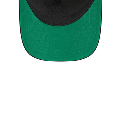 Pictured is this NHL Stanley Cup Champions Boston Bruins 9FORTY M-Crown A-Frame Trucker Adjustable cap in black. 2