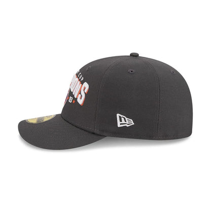 Pictured is this NHL Stanley Cup Champions New York Islanders 59FIFTY Fitted cap in dark grey. 6