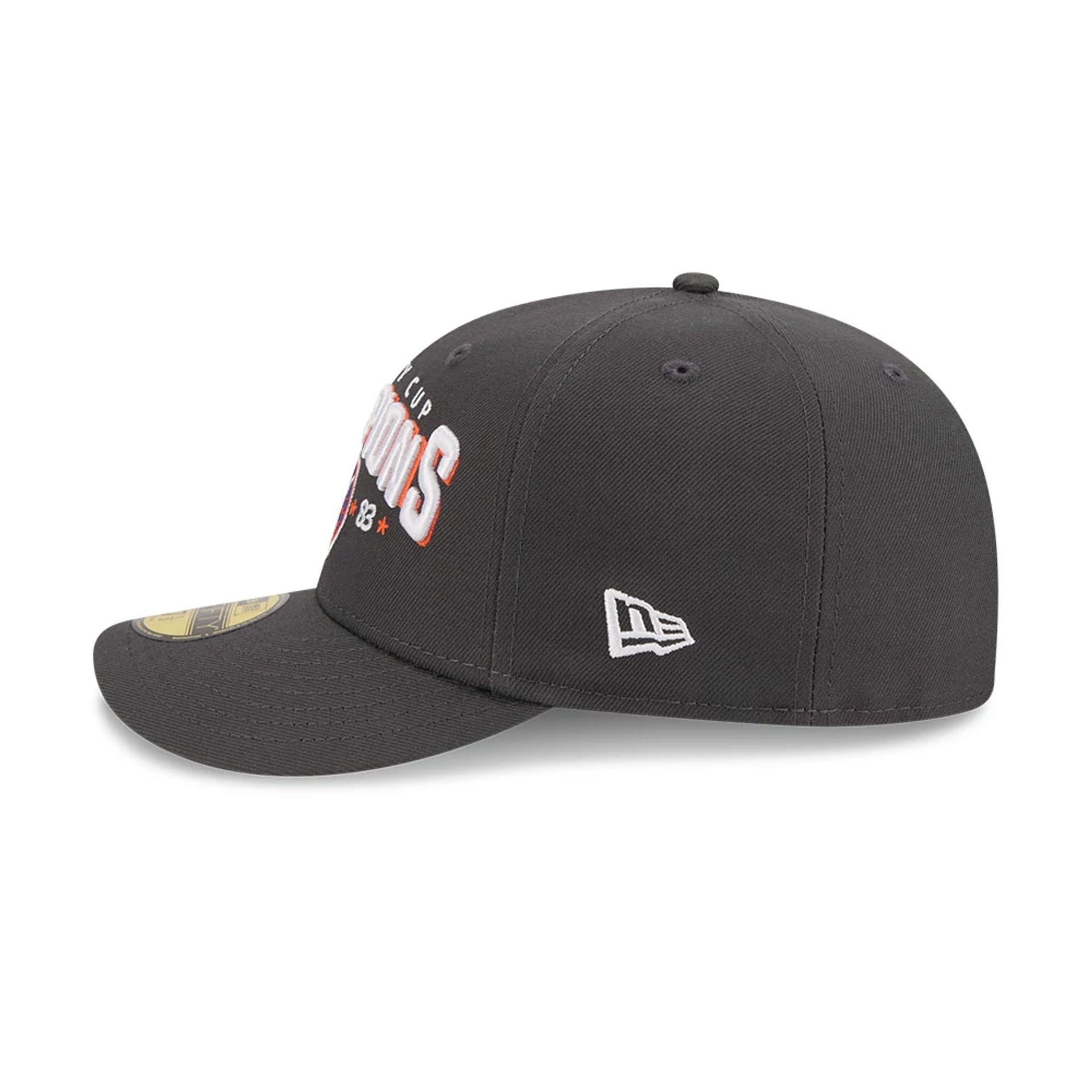 Pictured is this NHL Stanley Cup Champions New York Islanders 59FIFTY Fitted cap in dark grey. 6