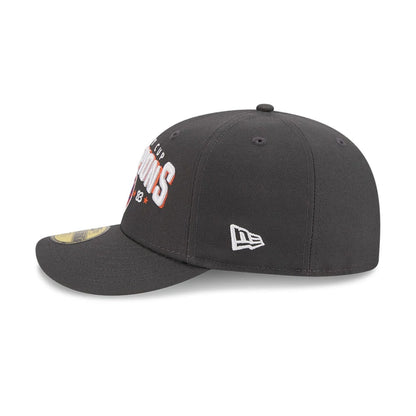 Pictured is this NHL Stanley Cup Champions New York Islanders 59FIFTY Fitted cap in dark grey. 6