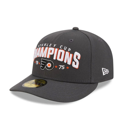 Pictured is this NHL Stanley Cup Champions Philadelphia Flyers 59FIFTY Fitted cap in dark grey. 4