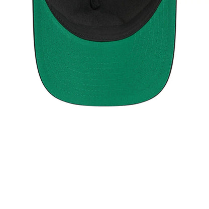 Pictured is this NHL Stanley Cup Champions New York Rangers 9FORTY M-Crown A-Frame Trucker Adjustable cap in black. 2