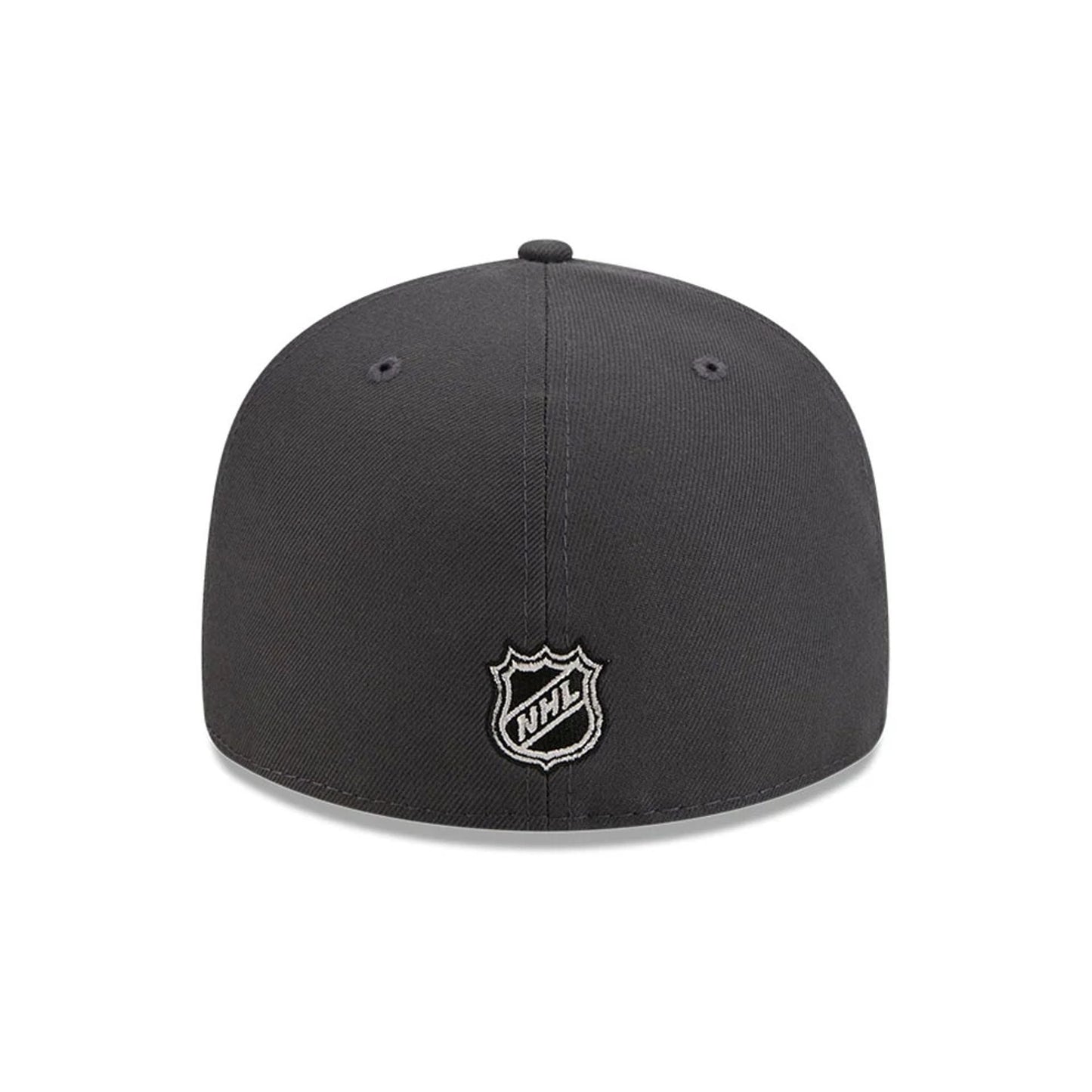 Pictured is this NHL Stanley Cup Champions Chicago Blackhawks 59FIFTY Fitted cap in dark grey. 7