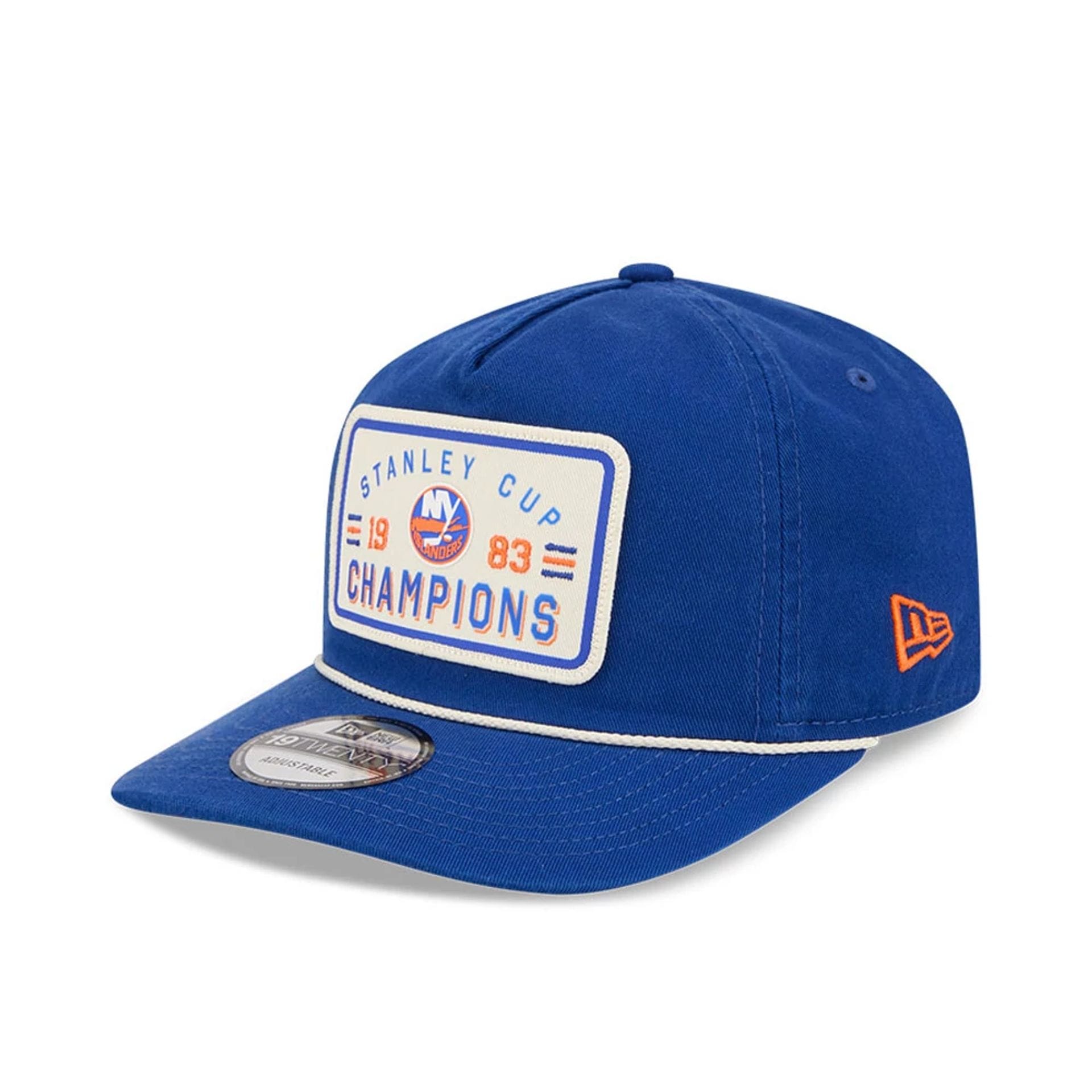 Pictured is this NHL Stanley Cup Champions New York Islanders 19TWENTY Adjustable cap in blue. 5