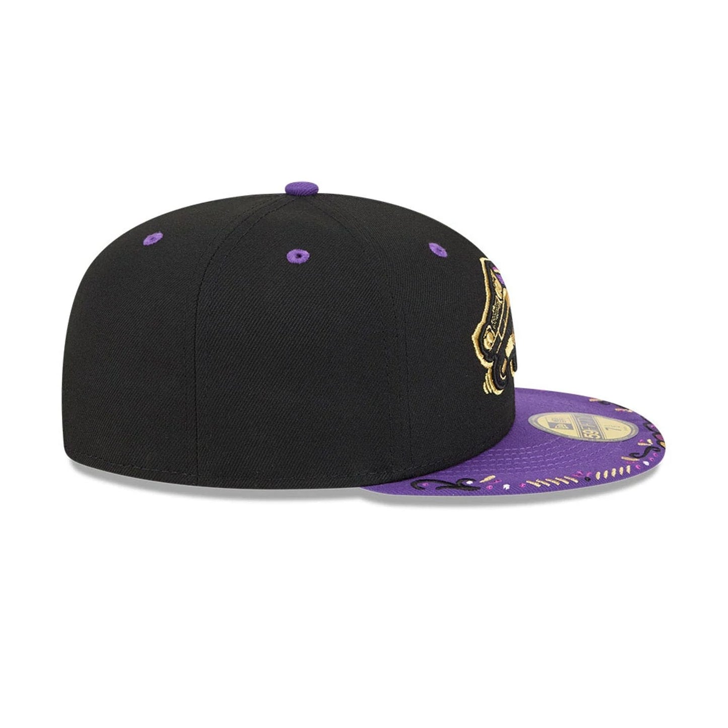 Pictured is this MiLB La Copa 2026 Fresno Grizzlies 59FIFTY Fitted cap in Black. 6