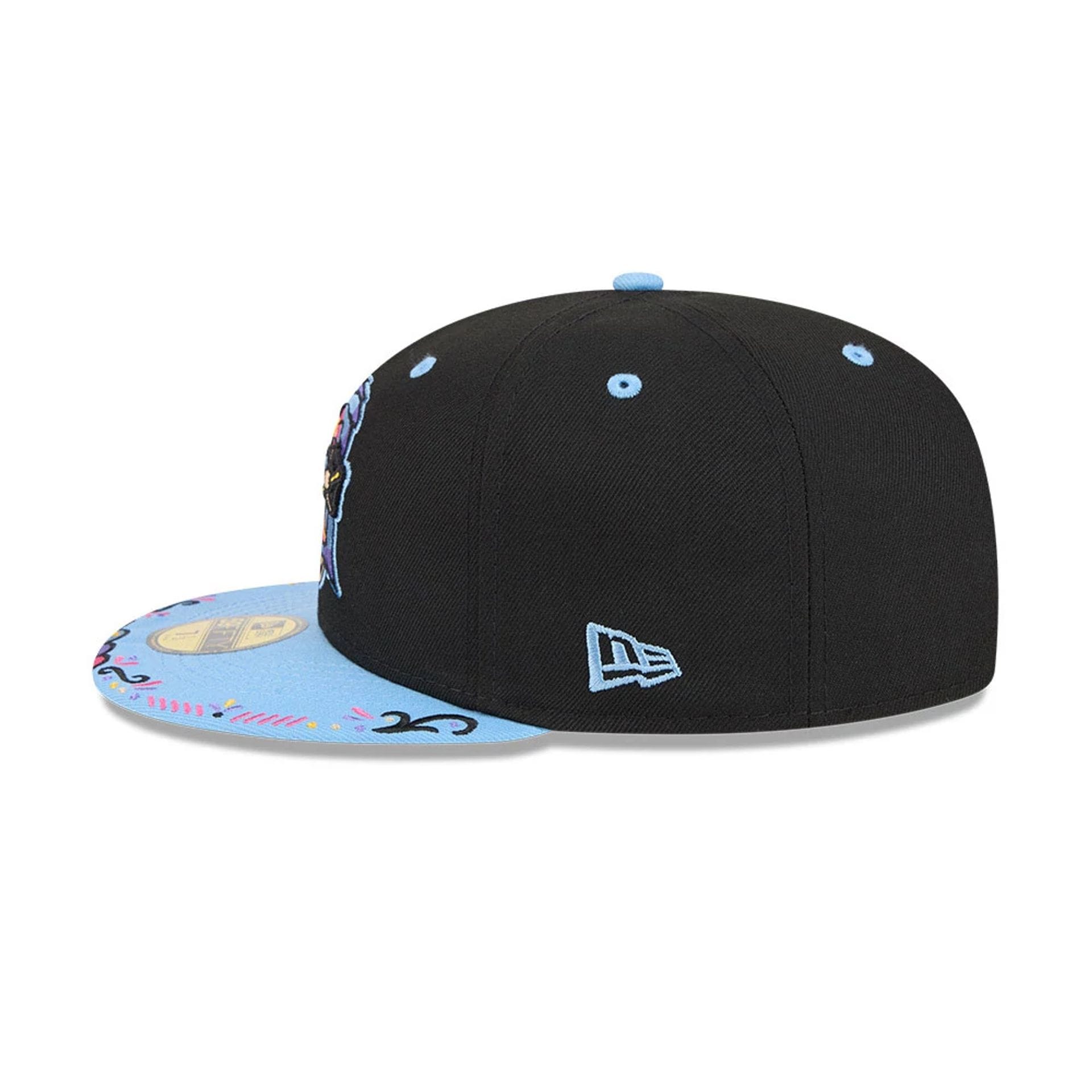Pictured is this MiLB La Copa 2026 El Paso Chihuahuas 59FIFTY Fitted cap in Black. 5
