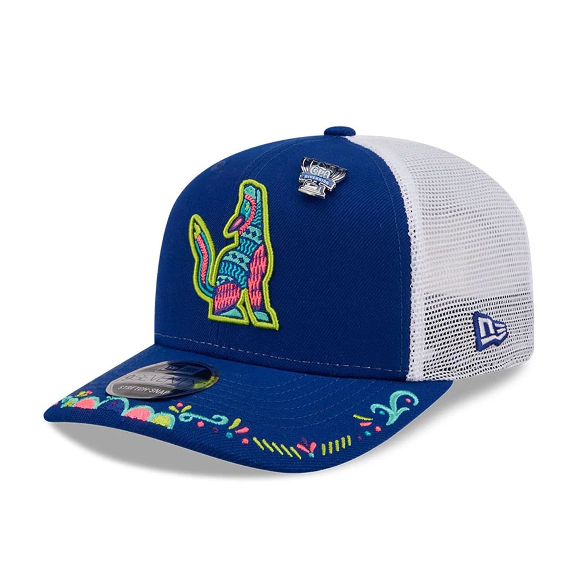 MiLB La Copa 2026 Hillsboro Hops Blue 9SEVENTY Stretch Snap Cap