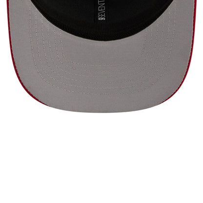 Pictured is this MiLB La Copa 2026 Charlotte Knights 9SEVENTY Stretch Snap cap in Red. 2