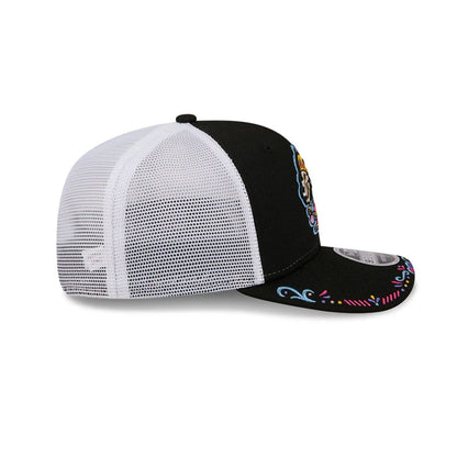 Pictured is this MiLB La Copa 2026 El Paso Chihuahuas 9SEVENTY Stretch Snap cap in Black. 6