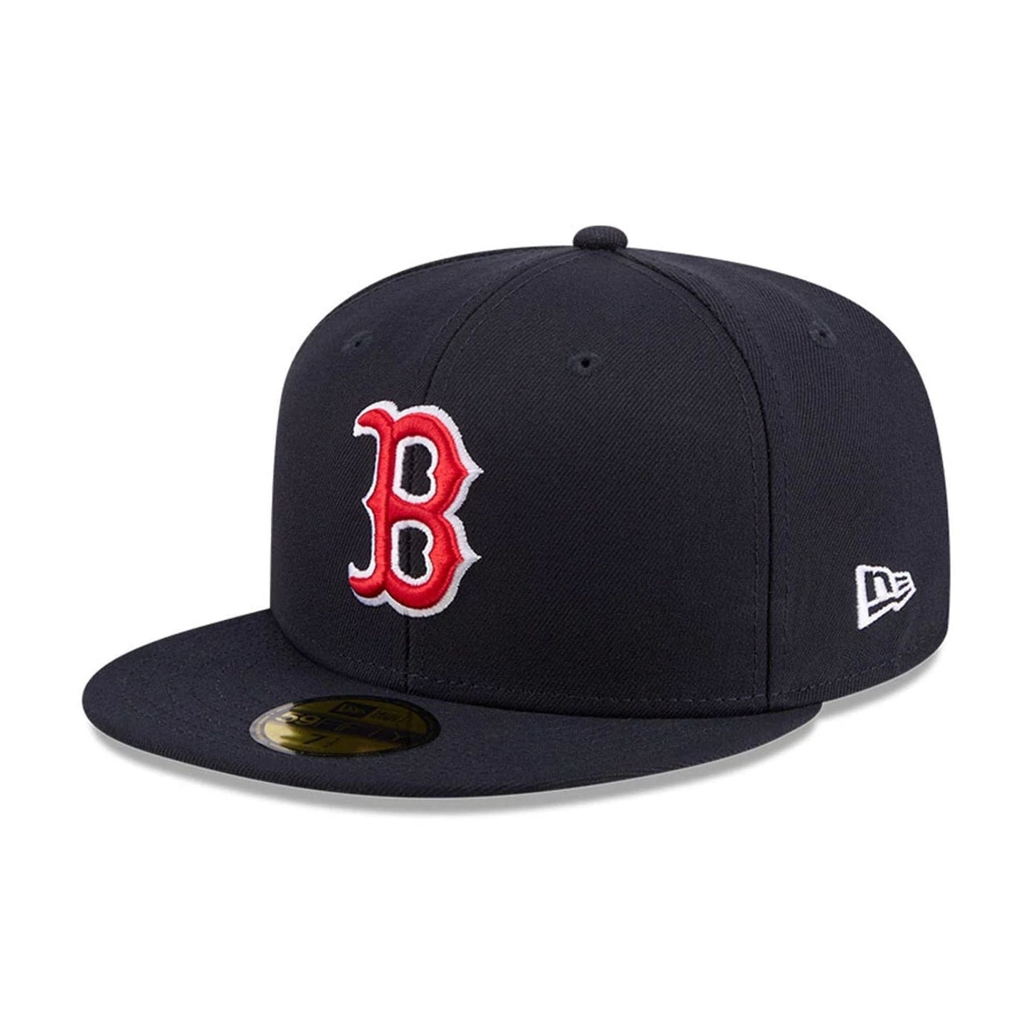 Pictured is this MLB Jackie Robinson Boston Red Sox 59FIFTY Fitted cap in navy. 4