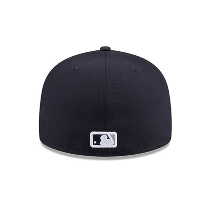 Pictured is this MLB Jackie Robinson New York Yankees 59FIFTY Fitted cap in navy. 6