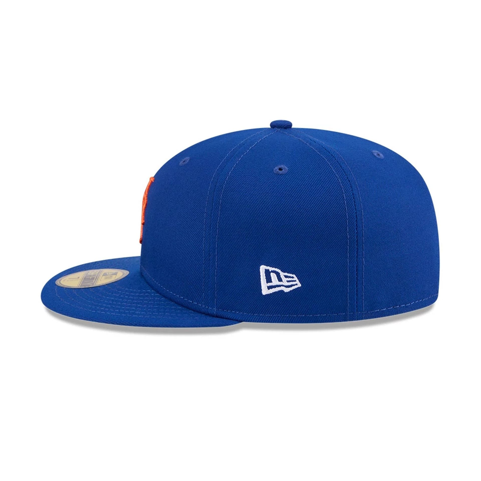 Pictured is this MLB Jackie Robinson New York Mets 59FIFTY Fitted cap in blue. 6