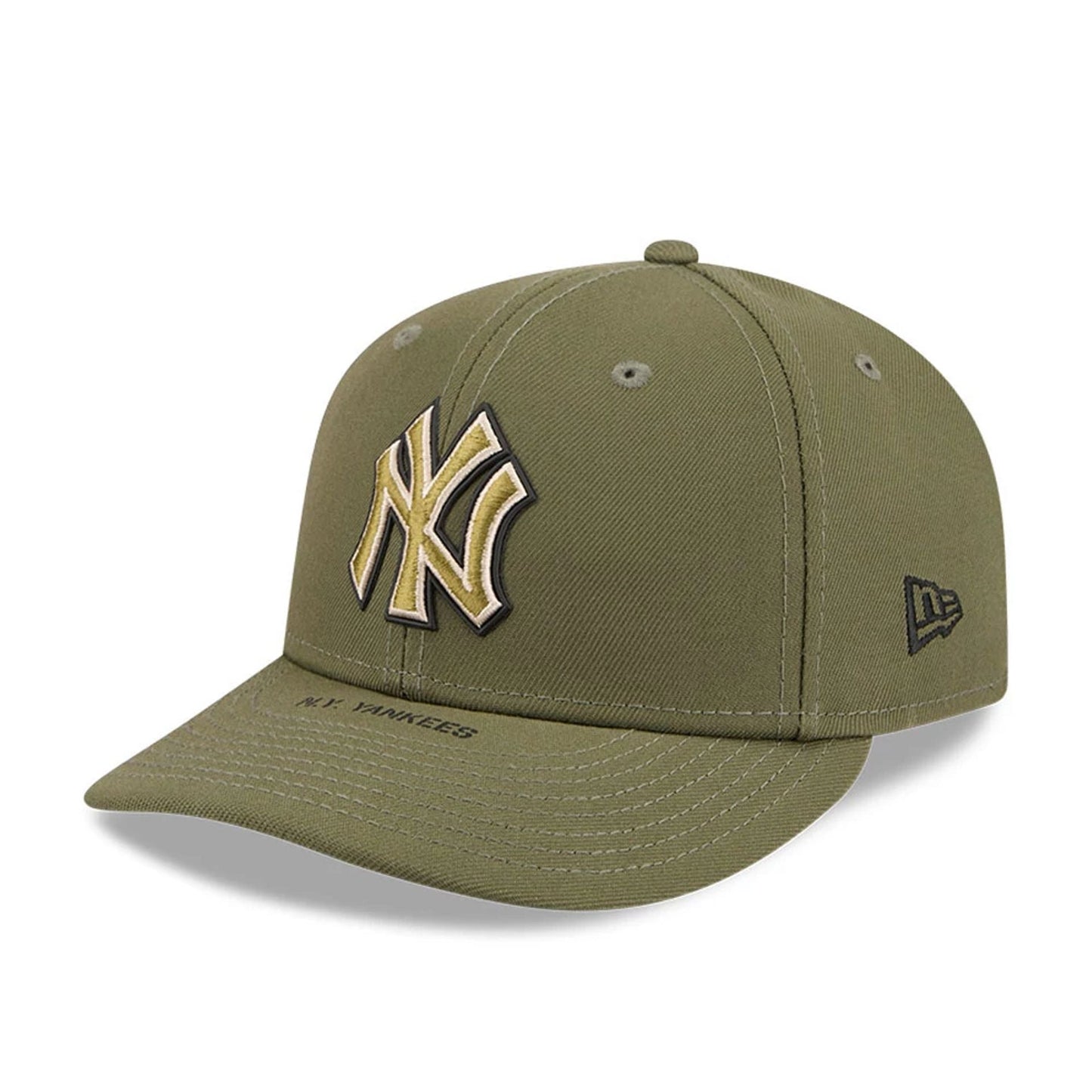 Pictured is this MLB Armed Forces Day 2026 New York Yankees Low Profile 59FIFTY Fitted cap in green. 4