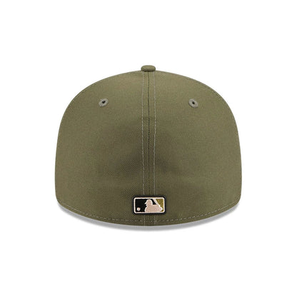 Pictured is this MLB Armed Forces Day 2026 Detroit Tigers Low Profile 59FIFTY Fitted cap in green. 7