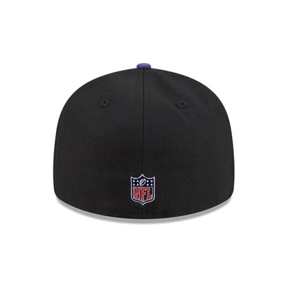 Pictured is this NFL Draft 2026 Baltimore Ravens 59FIFTY Fitted cap in black. 5
