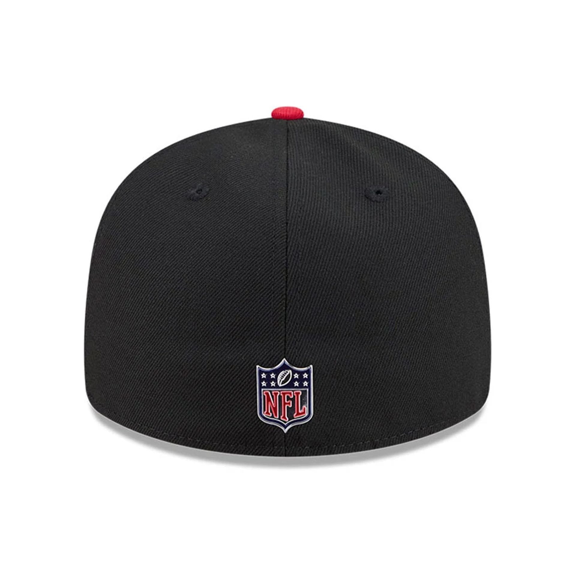 Pictured is this NFL Draft 2026 Atlanta Falcons 59FIFTY Fitted cap in black. 5