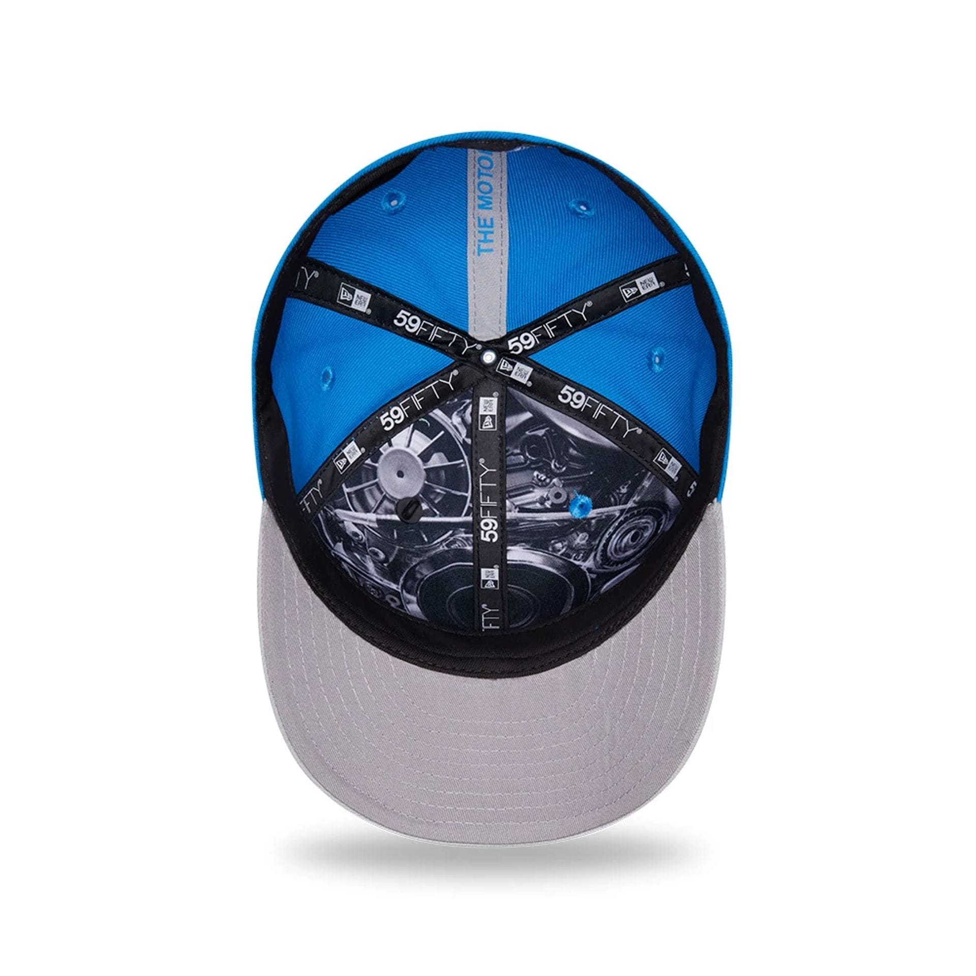 Pictured is this NFL Draft 2026 Detroit Lions 59FIFTY Fitted cap in blue. 2