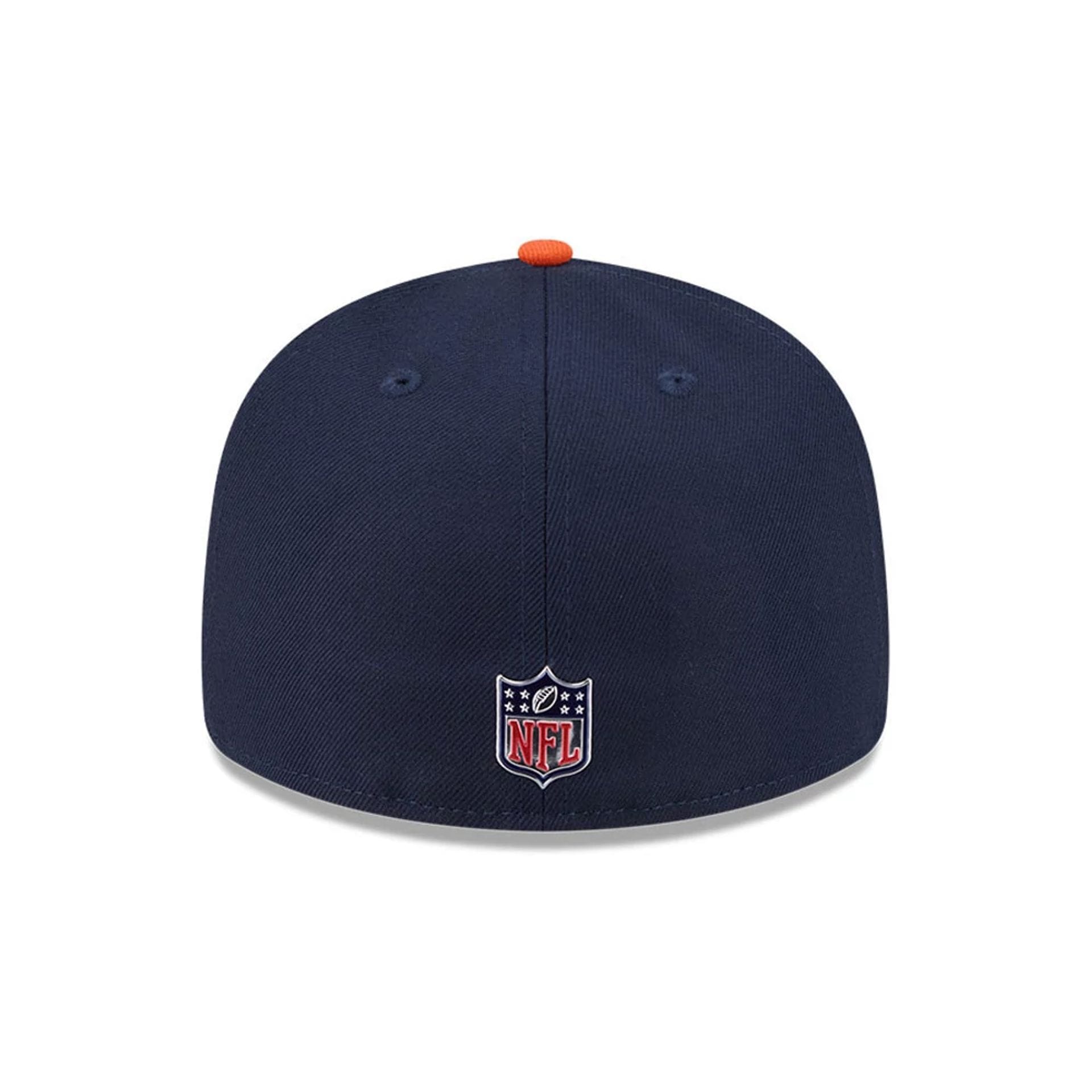 Pictured is this NFL Draft 2026 Chicago Bears 59FIFTY Fitted cap in navy. 5