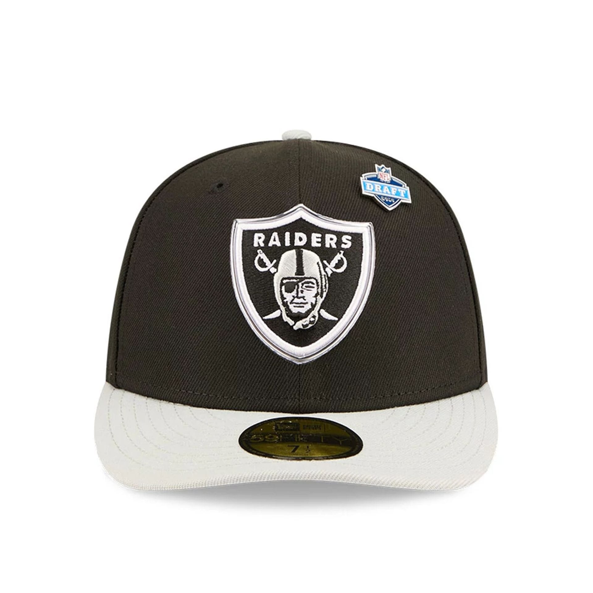 NFL Draft 2026 Las Vegas Raiders Black 59FIFTY Fitted Cap | NEC EU