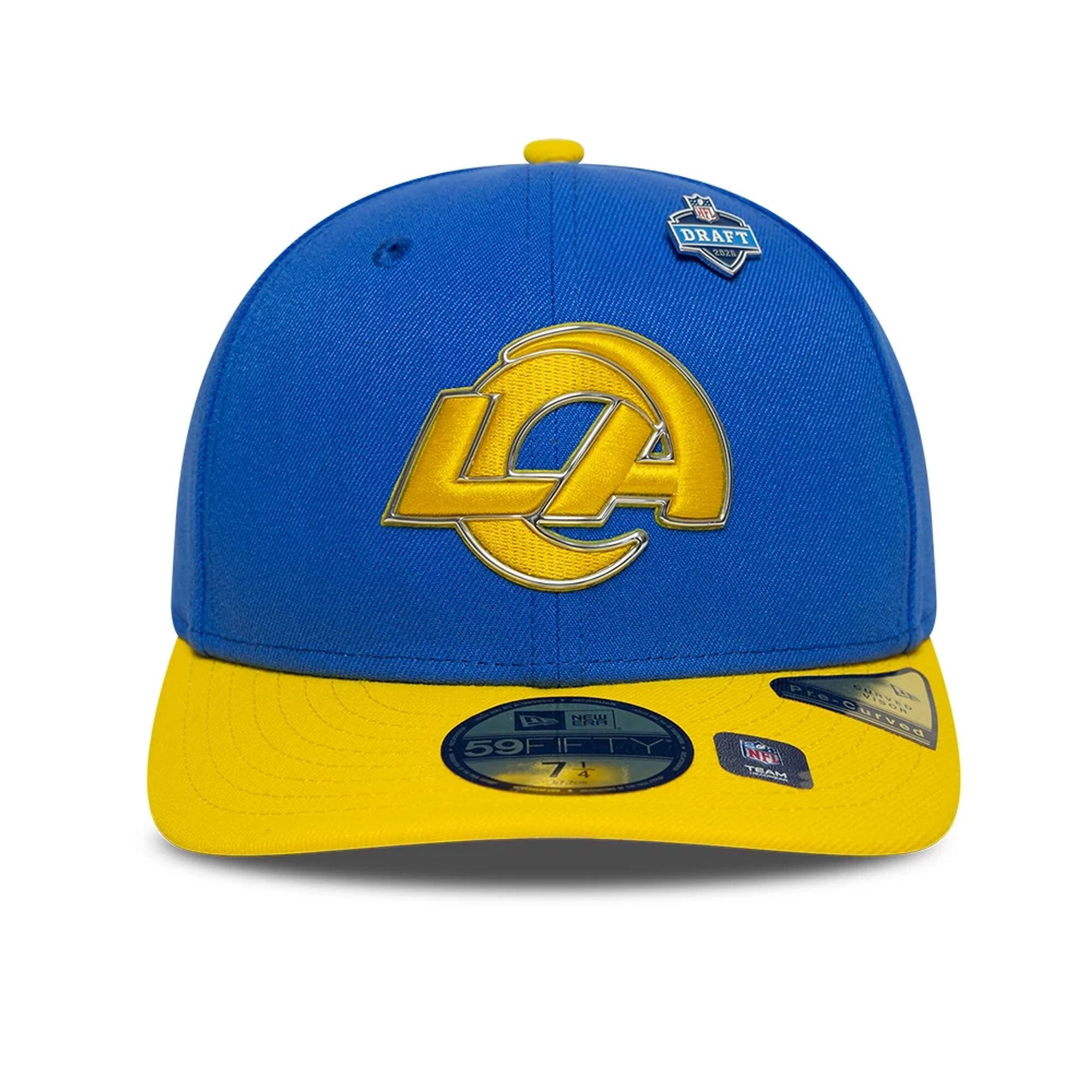 NFL Draft 2026 LA Rams Bright Blue 59FIFTY Fitted Cap | NEC EU