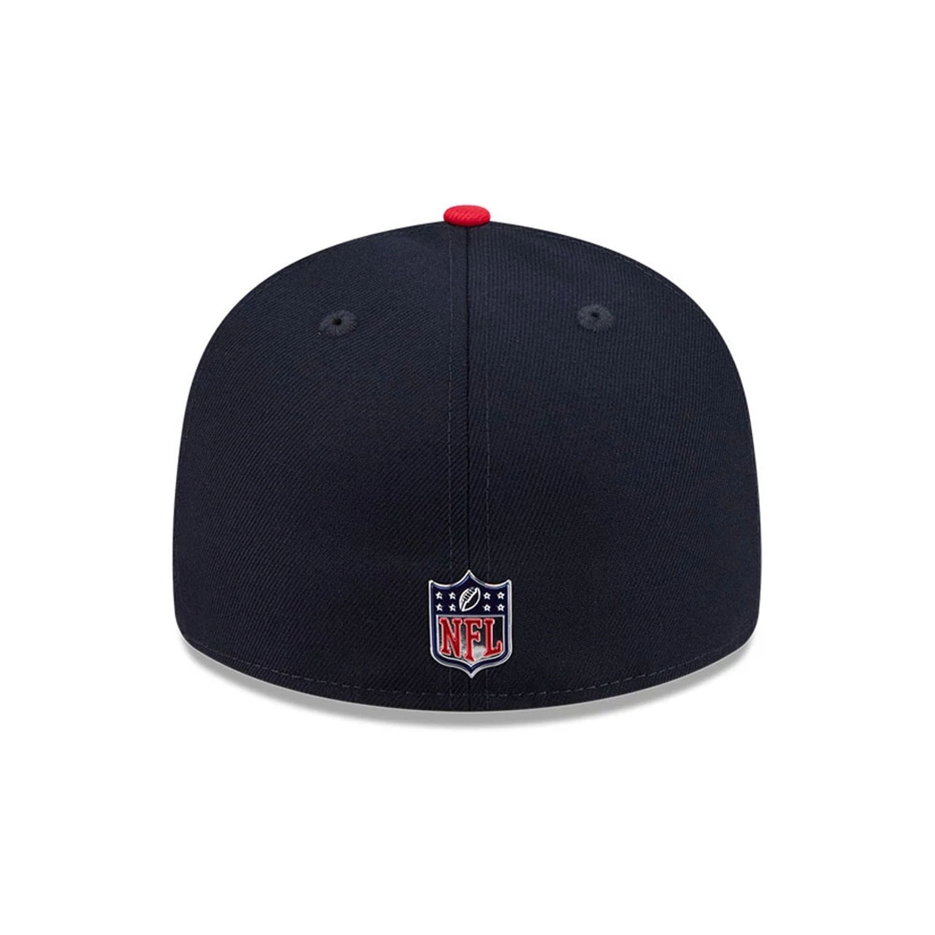 Pictured is this NFL Draft 2026 Houston Texans 59FIFTY Fitted cap in navy. 5