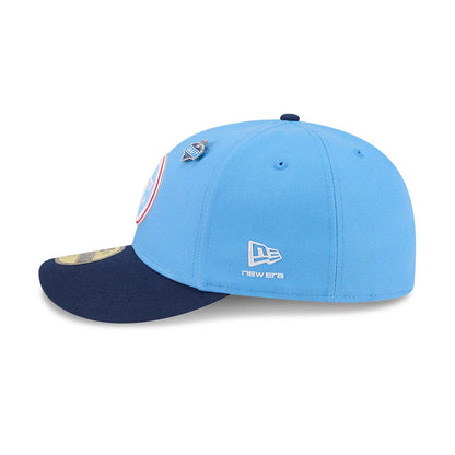 Pictured is this NFL Draft 2026 Tennessee Titans 59FIFTY Fitted cap in Blue. 6
