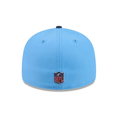 Pictured is this NFL Draft 2026 Tennessee Titans 59FIFTY Fitted cap in Blue. 5