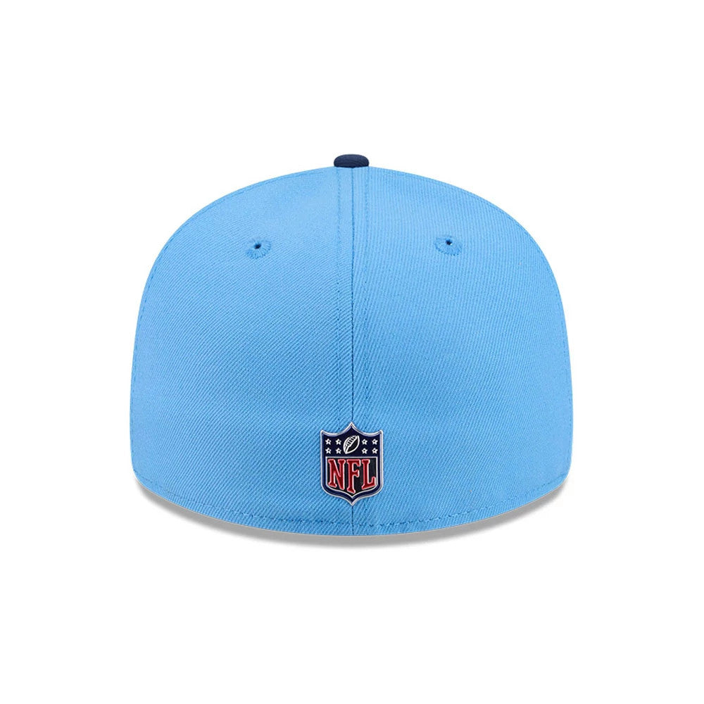 Pictured is this NFL Draft 2026 Tennessee Titans 59FIFTY Fitted cap in Blue. 5