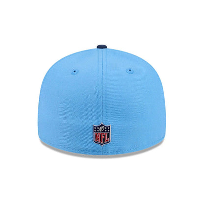 Pictured is this NFL Draft 2026 Tennessee Titans 59FIFTY Fitted cap in Blue. 5