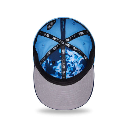 Pictured is this NFL Draft 2026 Tennessee Titans 59FIFTY Fitted cap in Blue. 2