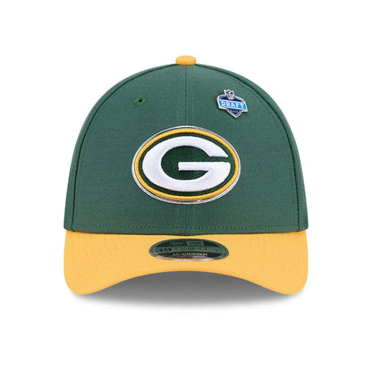 Pictured is this NFL Draft 2026 Green Bay Packers 39THIRTY M-Crown Stretch Fit cap in dark green. 3