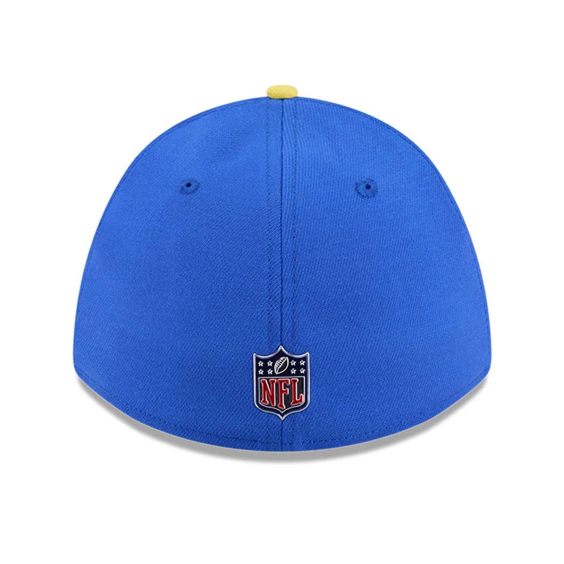 NFL Draft 2026 Rams Bright Blue 39THIRTY M-Crown Stretch Fit Cap
