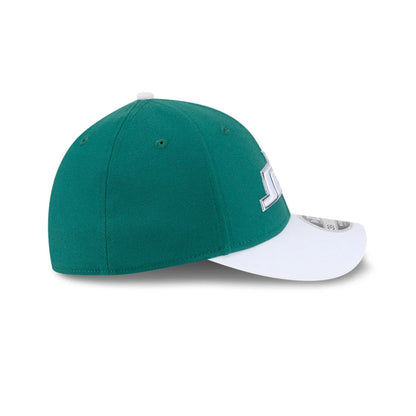 Pictured is this NFL Draft 2026 New York Jets 39THIRTY M-Crown Stretch Fit cap in green. 7