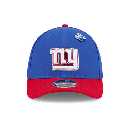 Pictured is this NFL Draft 2026 New York Giants 39THIRTY M-Crown Stretch Fit cap in blue. 3
