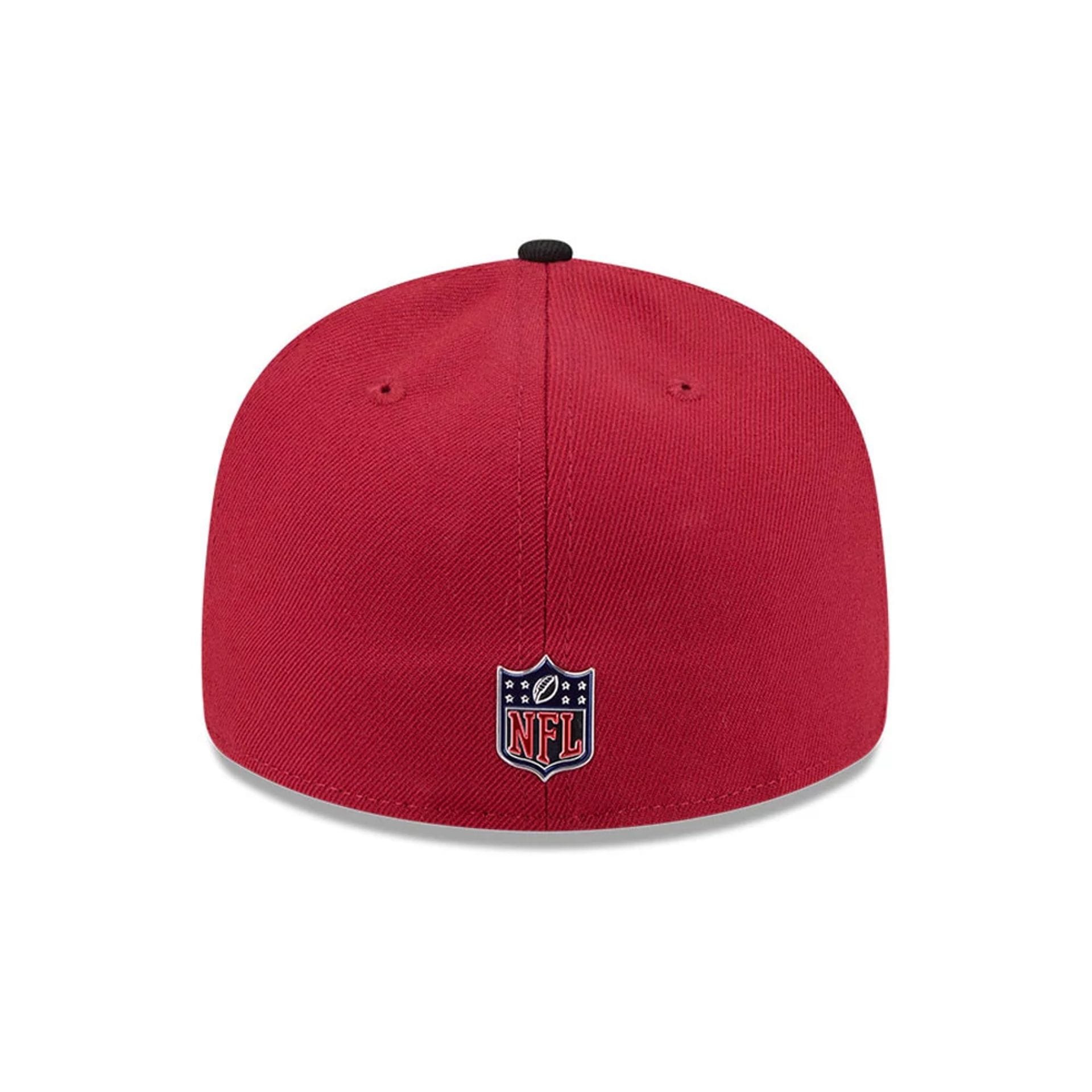 Pictured is this NFL Draft 2026 Arizona Cardinals 59FIFTY Fitted cap in dark red. 5