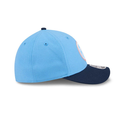 Pictured is this NFL Draft 2026 Tennessee Titans 39THIRTY M-Crown Stretch Fit cap in dark blue. 7