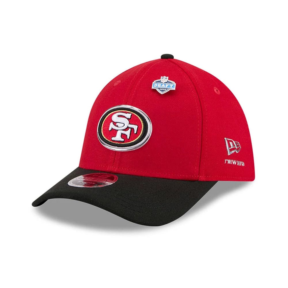 NFL Draft 2026 49ers Red 39THIRTY M-Crown Stretch Fit Cap | NEC EU