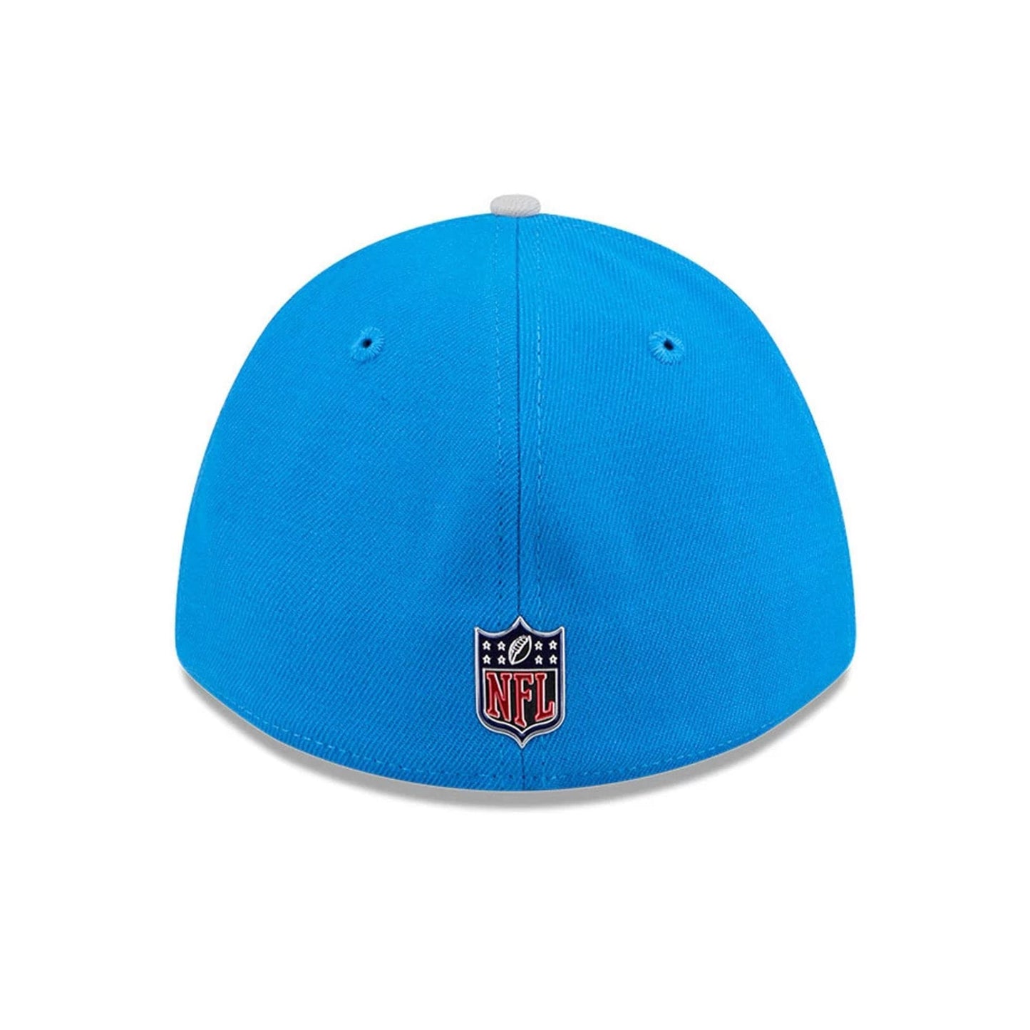 Pictured is this NFL Draft 2026 Detroit Lions 39THIRTY M-Crown Stretch Fit cap in blue. 5