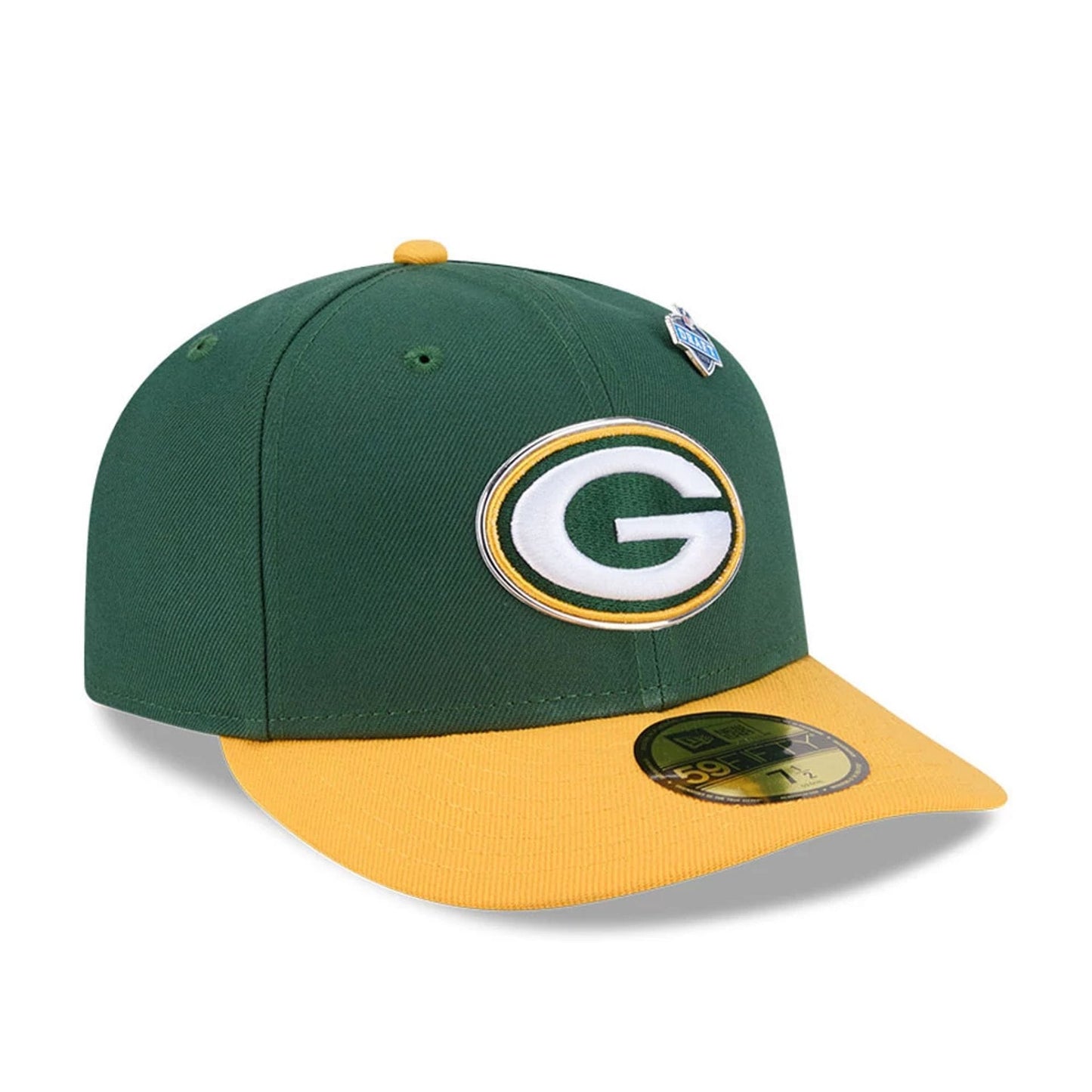 Pictured is this NFL Draft 2026 Green Bay Packers 59FIFTY Fitted cap in dark green. 4
