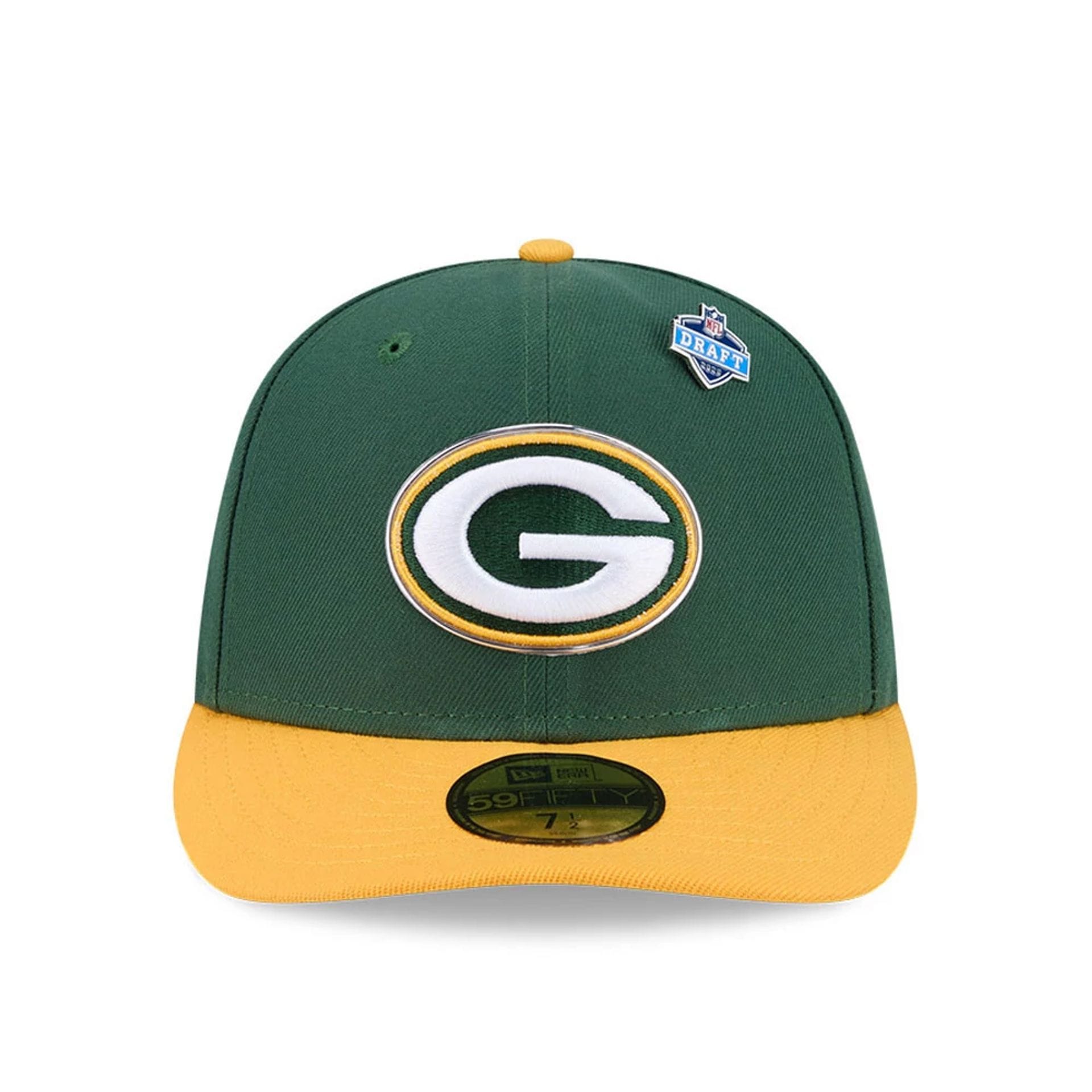 NFL Draft 2026 Green Bay Packers Dark Green 59FIFTY Fitted Cap