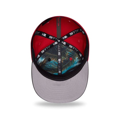 Pictured is this NFL Draft 2026 Tampa Bay Buccaneers 59FIFTY Fitted cap in red. 2