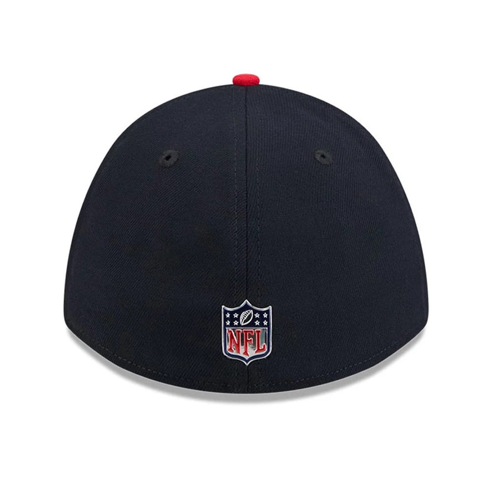 Pictured is this NFL Draft 2026 Houston Texans 39THIRTY M-Crown Stretch Fit cap in navy. 4